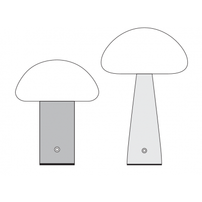 Lampka stołowa SMD LED TRUFLA VENGE ciepła/neutralna/zimna biel włącznik dotykowy 04629 IDEUS (04629)